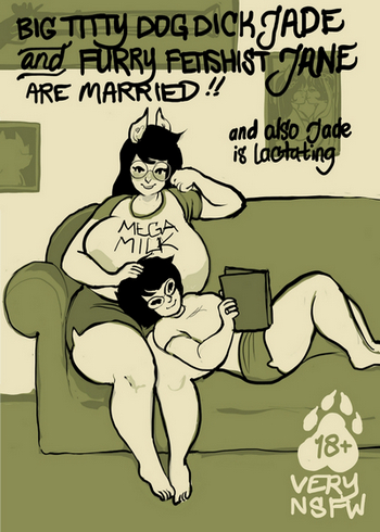 Big Titty Dog Dick Jade And Furry Fetishist Jane Are Married